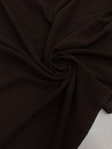 Шифон шёлк шоколадный