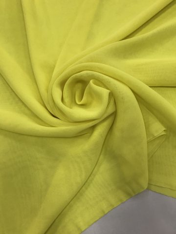 Шифон шёлк канарейка