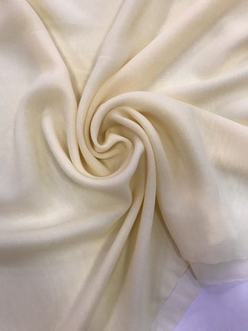 Шифон шёлк св. бежевый