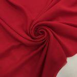 Шифон шёлк красный