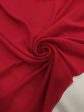 Шифон шёлк красный