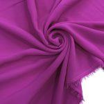 Шифон шёлк пурпурный