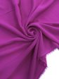 Шифон шёлк пурпурный