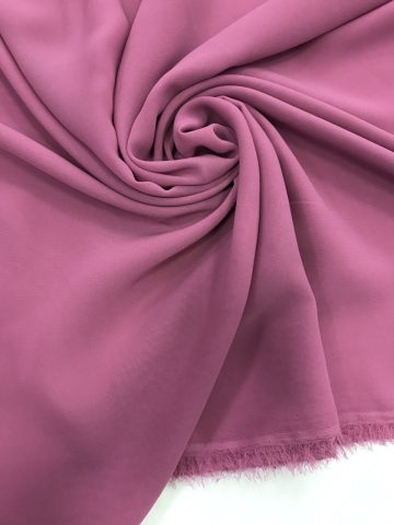 Шифон шёлк розово-сиреневый