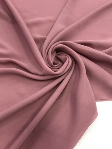 Шифон шёлк пыльная роза