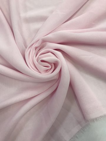 Шифон шёлк нежно-розовый