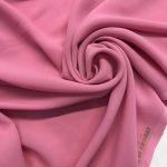 Шифон шёлк розовый