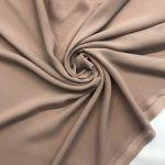 Шифон шёлк кофейный
