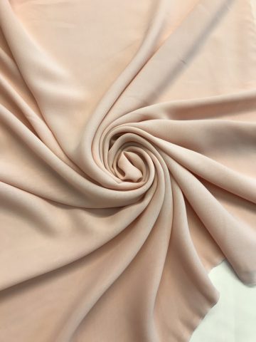 Шифон шёлк пудровый