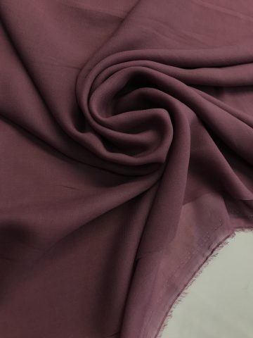 Шифон шёлк сиренево-лиловый