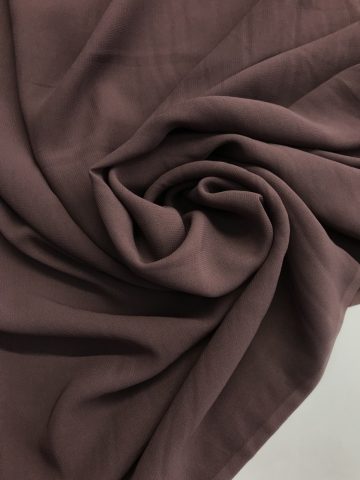 Шифон шёлк тёмный розово-коричневый