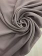 Шифон шёлк серо-сиреневый