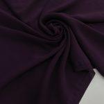 Шифон шёлк сливовый