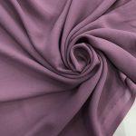 Шифон шёлк бледно-сиреневый