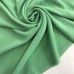 Шифон шёлк зелёная мята