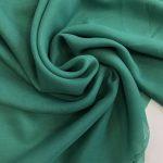 Шифон шёлк св. изумруд