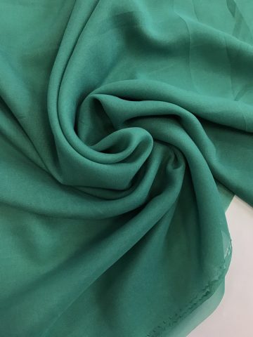 Шифон шёлк св. изумруд