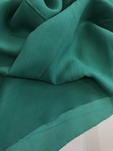 Шифон шёлк св. морская волна