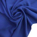 Шифон шёлк тёмный василёк