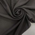 Шифон шёлк серый