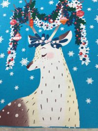 Вафельное полотно - Новый год