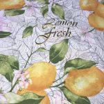 Бязь 220 см арт. 0467Л - Лимончики