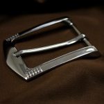 Пряжка металлическая 4 см-никель, ш. 5,3 см/дл. 6,8 см Пряжка металлическая 4 см-никель