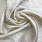 Подкладочная ткань поливискоза жаккард св. бежевая DW18 (7180)