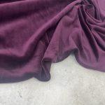 Велюр с вискозой Элит-сливовый