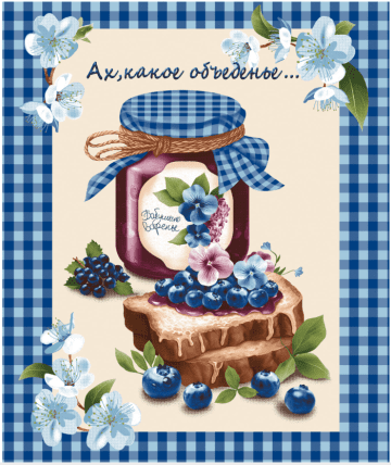 Вафельное полотно 50 см - Бабушкино варенье