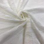 Кружево Джумейра х/б – молочное