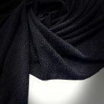 Трикотаж с люрексом «Ночная магия» чёрный