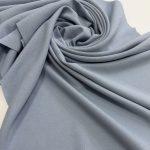 Плательно-костюмная "Марсиана" с люрексом-голубая