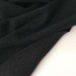 Футер 3-х нитка начес с эффектом велюра, черный