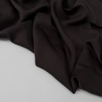 Штапель- шёлк —коричневый