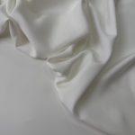 Штапель шёлк —молочный