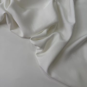 Штапель шёлк —молочный