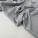 Штапель шёлк —серый