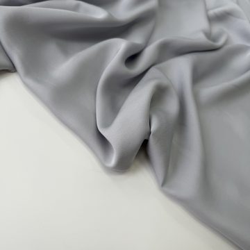 Штапель шёлк —серый