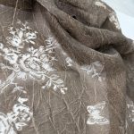 Органза Нуса-коричневая Органза Нуса-коричневая